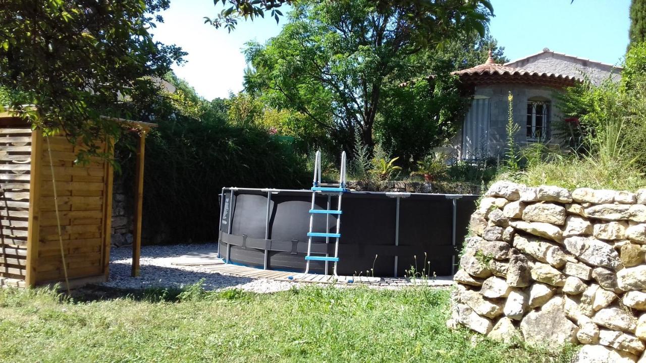 Ferienwohnung Blauzac Au Gardon D'Uzes Exterior foto